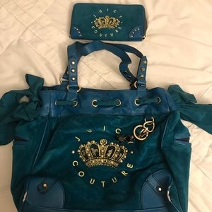 Juicy Couture bag with matching wallet